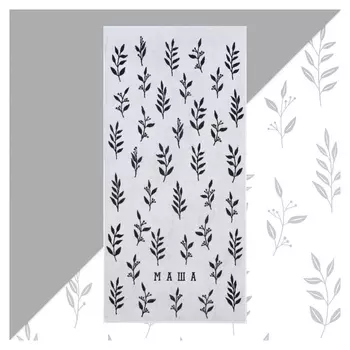 Полотенце махровое "Этель" маша 70х130см, 100% хлопок, 420гр/м2