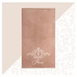 Полотенце махровое "Этель" нина 50х90см, 100% хлопок, 420гр/м2