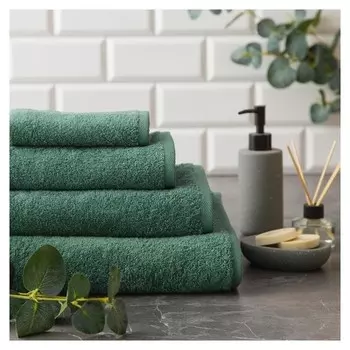 Полотенце махровое "Этель" Organic Eucalyptus 30х50 см, 100% хл, 420гр/м2