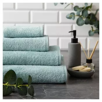 Полотенце махровое "Этель" Organic Mint 30х50 см, 100% хл, 420гр/м2