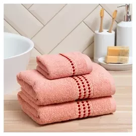 Полотенце махровое Love Life «Адажио» 30х50 см, пудровый, 100% хл, 450 гр/м2