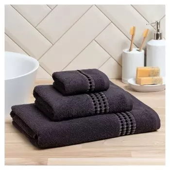 Полотенце махровое Love Life «Адажио» 30х50 см, серый, 100% хл, 450 гр/м2