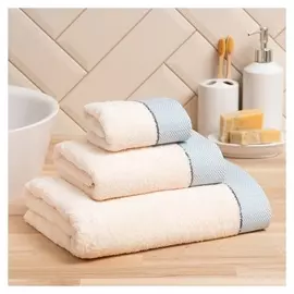 Полотенце махровое Love Life «Бриз» 30х50 см, аквамарин