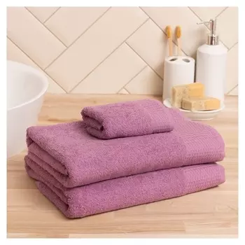 Полотенце махровое Love Life "Classic" 30*60 см, лавандовый, 100% хл, 450 гр/м2