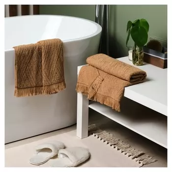 Полотенце махровое Love Life "Cozy Dream" 50*90 см, кофейный, 100% хл, 400 гр/м2