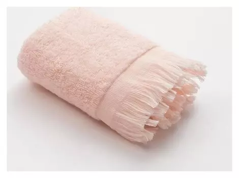 Полотенце махровое Love Life Fringe 30*60 персиковый, 100% хлопок, 360 г/м2