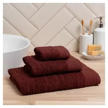 Полотенце махровое Love Life «Идеал» 30х50 см, коричневый, 100% хл, 450 гр/м2