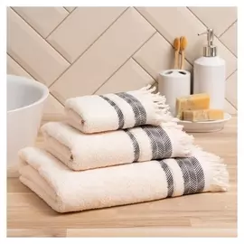 Полотенце махровое Love Life «Муссон» 30х50 см, чёрный, 100% хл, 500 гр/м2