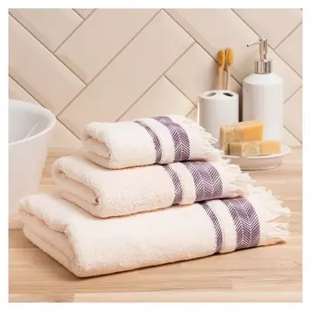 Полотенце махровое Love Life «Муссон» 30х50 см, гранатовый, 100% хл, 500 гр/м2