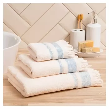 Полотенце махровое Love Life «Муссон» 50х80 см, аквамарин, 100% хл, 500 гр/м2