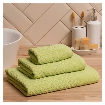 Полотенце махровое Love Life "Silky Dream" 50х90 см, салатовый, 100% хл, 400 гр/м2