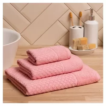 Полотенце махровое Love Life "Silky Dream" 70х130 см, розовый, 100% хл, 400 гр/м2