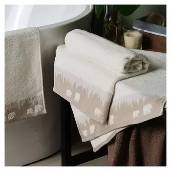 Полотенце махровое Love Life "Winter Dream" 30х60 см, белый, 100% хл, 400 гр/м2