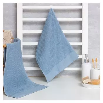 Полотенце махровое Lovelife Melody 33х70±3 см, цвет голубой