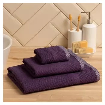 Полотенце махровое Lovelife Royal 70х140 см, цвет светло-фиолетовый, 100% хл, 450 гр/м2