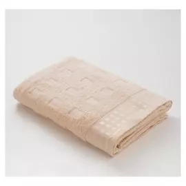 Полотенце махровое Lovelife Square, 70х130 см, цвет бежевый