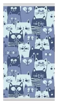 Полотенце махровое «Miao» 70х130 см, 460г/м