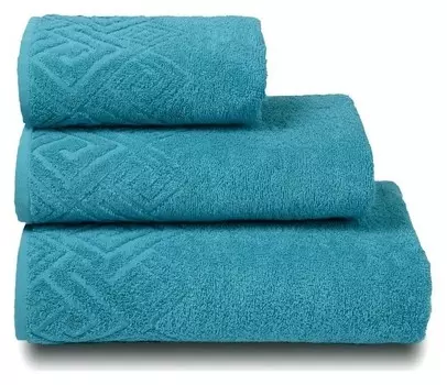 Полотенце махровое «Poseidon» цвет бирюза, 100х150