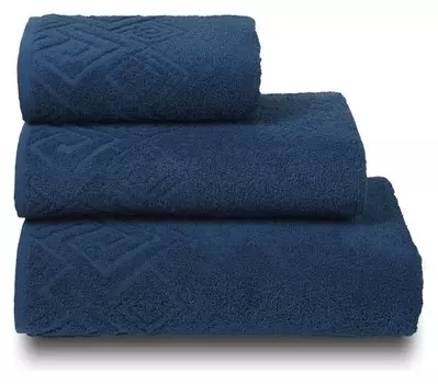 Полотенце махровое «Poseidon» цвет синий, 100х150