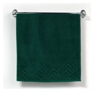 Полотенце махровое «Poseidon» цвет зелёный, 70х130