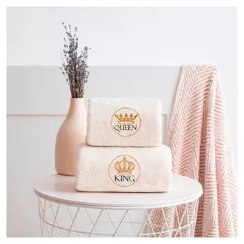 Полотенце махровое Queen 70х130 см 100% хлопок, 340 г/м2
