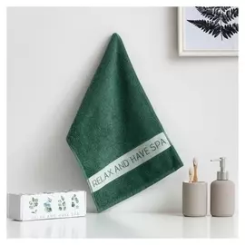 Полотенце махровое "Relax" 30х60 см, хлопок 100%, 360 гр/м2