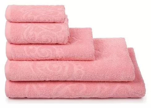 Полотенце махровое Romance пл-2601-04353 цв. 12-1708 розовый, 50х90,хл.100%, 330 гр.