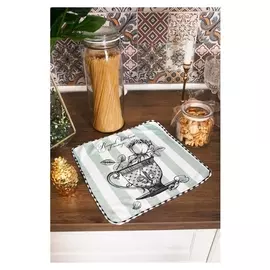 Полотенце микрофибра "Доляна" винтаж, 30х30 см, п/э 200 гр/м2