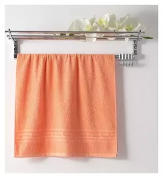 Полотенце Ocean 30х50 см, персиковый, хлопок 100%, 360 г/м2