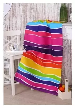 Полотенце-панно вафельное «Спектр» 80х150 см