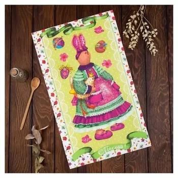 Полотенце «Пасхальный зайчик» 35х60±2 см