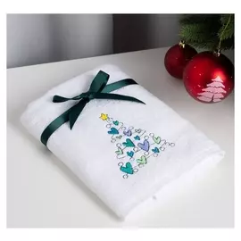 Полотенце подарочное этель "Елка" 50*90 см, 100% хл, 340 гр/м2