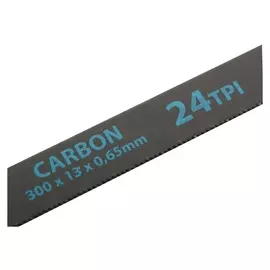 Полотна для ножовки по металлу, 300 мм, 24 Tpi, Carbon, 2 шт