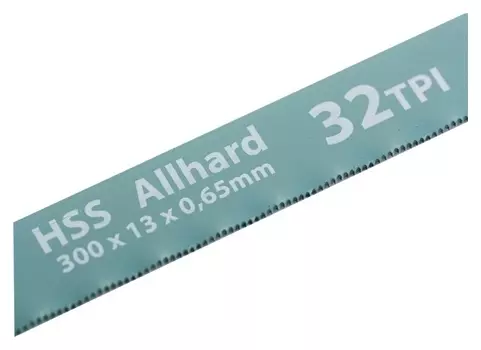 Полотна для ножовки по металлу, 300 мм, 32 Tpi, Hss, 2 шт