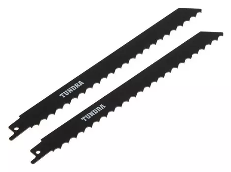 Полотна по дереву для сабельной пилы Tundra, Hcs, 200/227 х 8.5 мм, 2 шт.