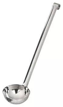 Половник Mgsteel нерж. 0,25 л D=10 см L ручки 34 см цельнотянут. Lopp10