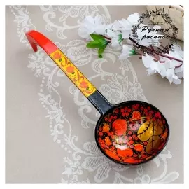 Половник «Ягодка», 25 см, хохлома