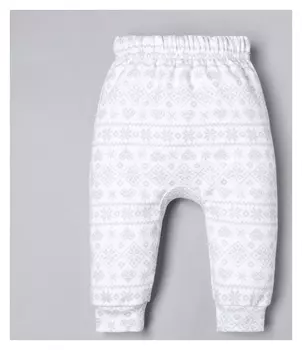 Ползунки-штанишки крошка Я "Олень", рост 80-86 см, белый