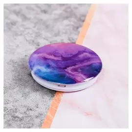 Попсокет с эпоксидом «Мрамор», 4 × 4 см