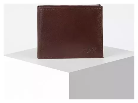 Портмоне мужское, цвет коричневый