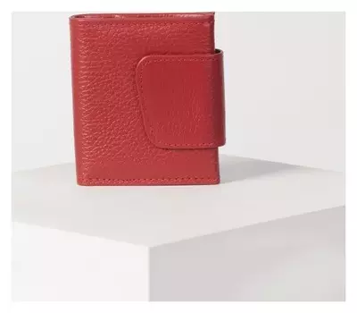 Портмоне женское, цвет красный