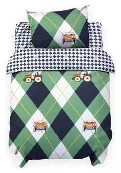 Постельно бельё беби Lovelife «Трактор» 112х147 см, 60х120+20 см, 40х60 см