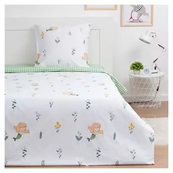 Постельное белье 1.5 сп "Lovelife" морская принцесса, 143х215 см,150х214 см,70х70 см-1 шт. сатин