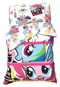 Постельное белье 1,5 сп Pony Girl My Little Pony 143*215 см, 150*214 см, 50*70 см -1 шт