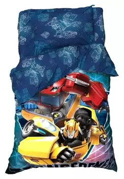 Постельное белье 1,5 сп Transformers 143*215 см, 150*214 см, 50*70 см -1 шт