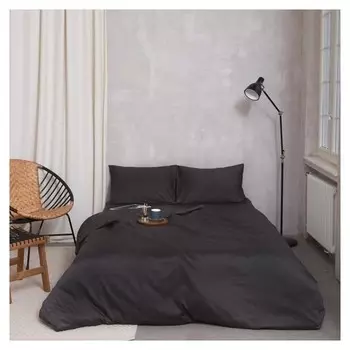 Постельное белье этель 1,5сп "Dark Metallic" 143*215см, 160*215см, 50*70см-2 шт