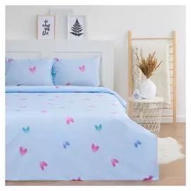 Постельное белье евро Lovelife «Нежное утро» пододеяльник 200*217см+наволочка 50*70см-2шт