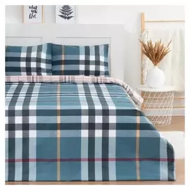 Постельное белье Lovelife 1,5сп «Клетка» 143*215см,150*225см,50*70см-2шт.