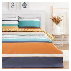 Постельное белье Lovelife евро "Home Comfort" 200*217см,225*240см,50*70см-2шт,100%хлопок,сатин,125г/м²