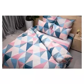 Постельное бельё 1,5сп ночь нежна «Пэчворк» 145х215см, 150х214см, 70х70см -2 шт